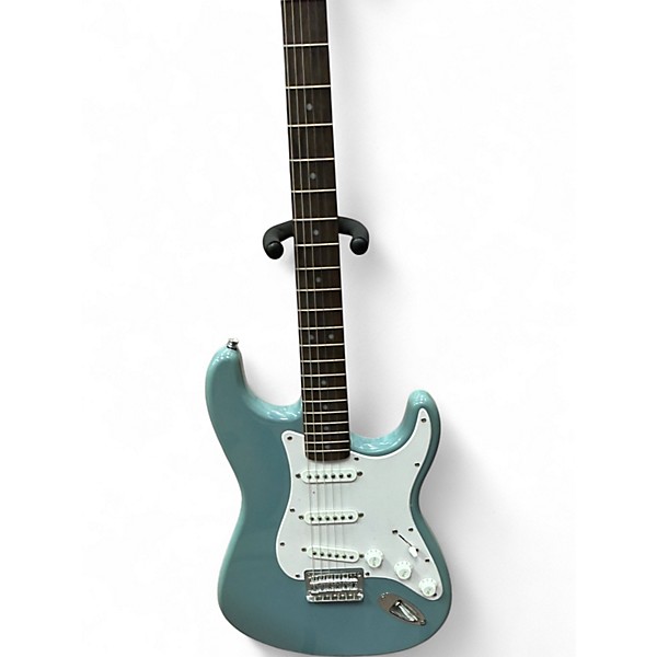 Used Squier Bullet Stratocaster Sonic Blue Solid Body Electric Guitar