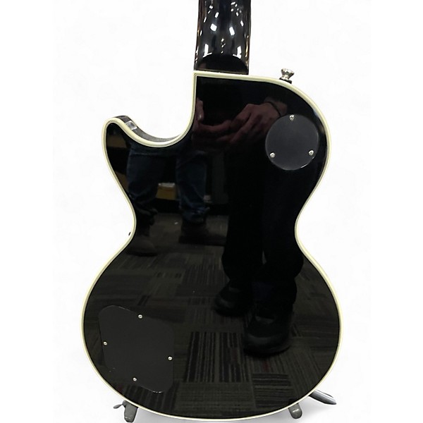 Used Epiphone Les Paul Custom Silverburst Solid Body Electric Guitar