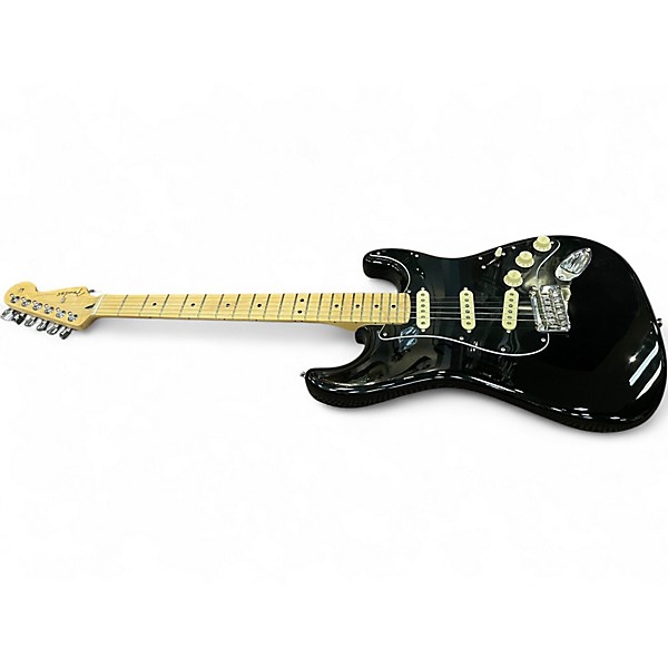 Used Fender Player Stratocaster Black Solid Body Electric Guitar