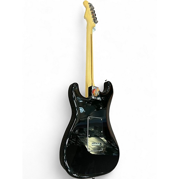 Used Fender Player Stratocaster Black Solid Body Electric Guitar