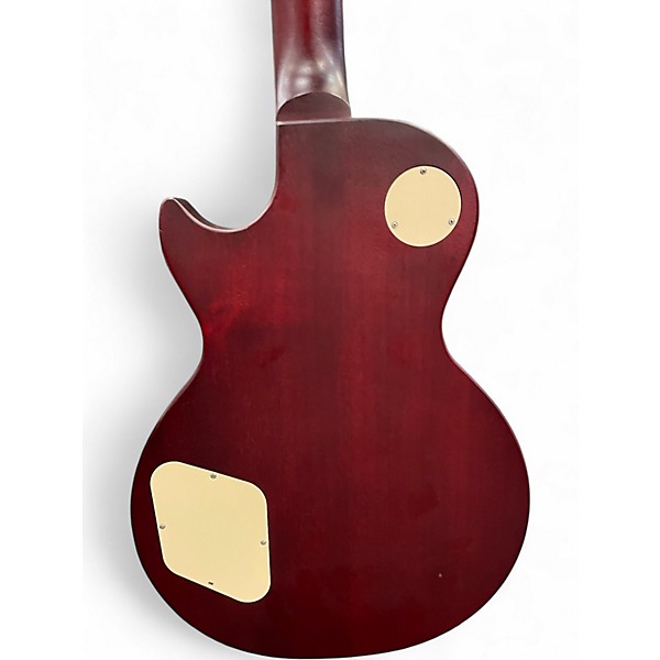 Used Epiphone LES PAUL TRAD PRO IV Satin Red Solid Body Electric Guitar