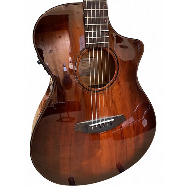 Used Breedlove Pursuit EX S Concert Myrtlewood Acoustic Electric Guitar