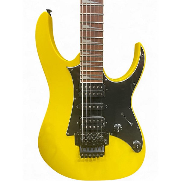 Used Ibanez RG450EXB Desert Sun Yellow Solid Body Electric Guitar