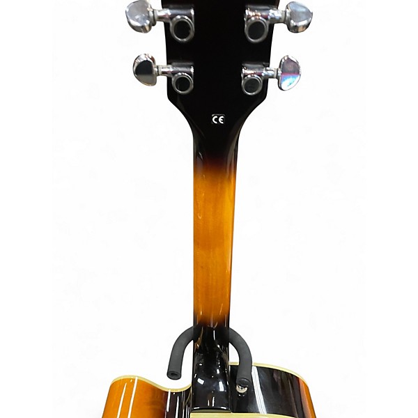 Used Guild X155 2 Tone Sunburst Hollow Body Electric Guitar