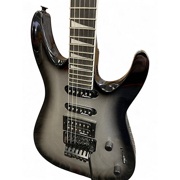 Used Jackson JS34Q Dinky Silverburst Solid Body Electric Guitar