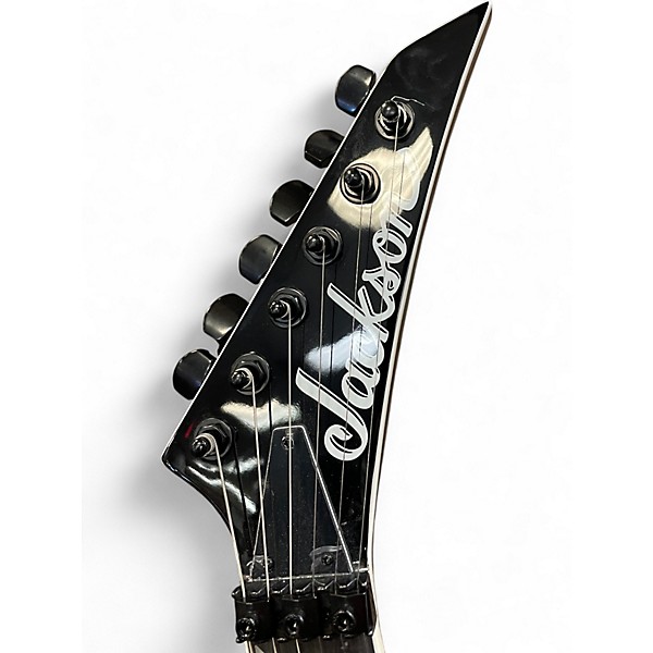 Used Jackson JS34Q Dinky Silverburst Solid Body Electric Guitar