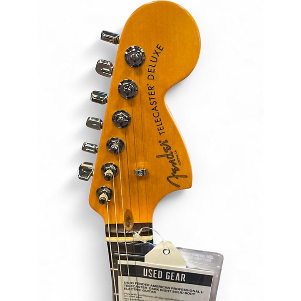 Used Fender American Professional II Telecaster  DARK KIGHT Solid Body Electric Guitar