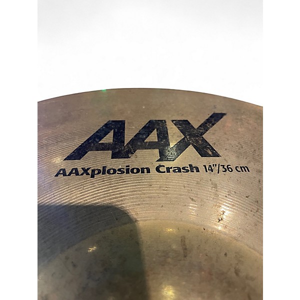 Used SABIAN 14in AAX Xplosion Crash Cymbal