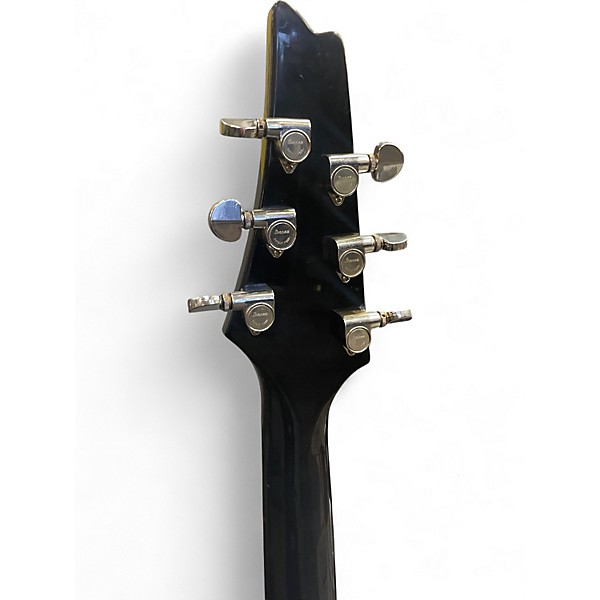 Vintage 1978 Ibanez IC100 Iceman Black Solid Body Electric Guitar