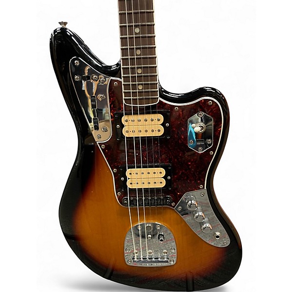 Used Fender Fender Kurt Cobain Jaguar 3 Color Sunburst Solid Body Electric Guitar