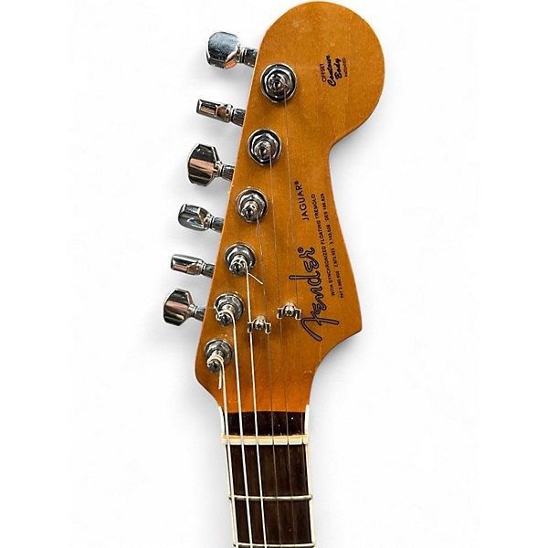 Used Fender Fender Kurt Cobain Jaguar 3 Color Sunburst Solid Body Electric Guitar