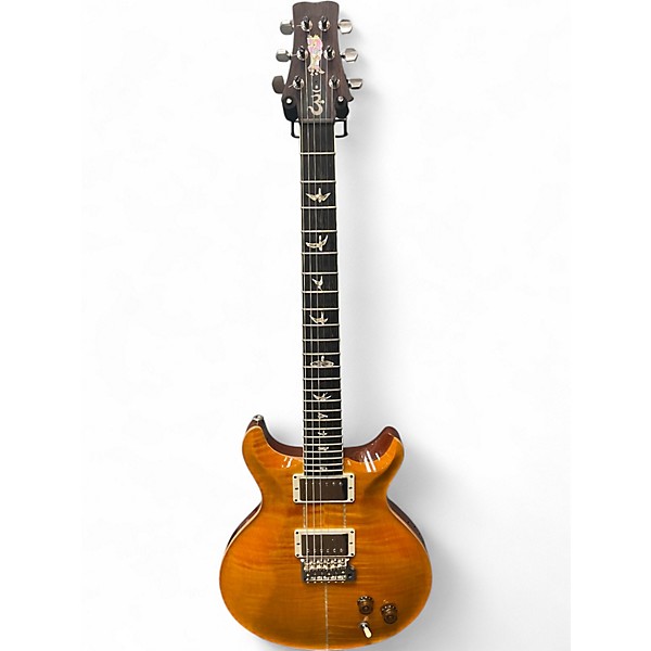 Used 2023 PRS Santana Orange Solid Body Electric Guitar
