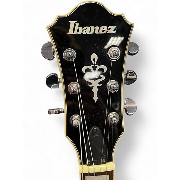 Used Ibanez AS73 Artcore Ocean Blue Burst Hollow Body Electric Guitar