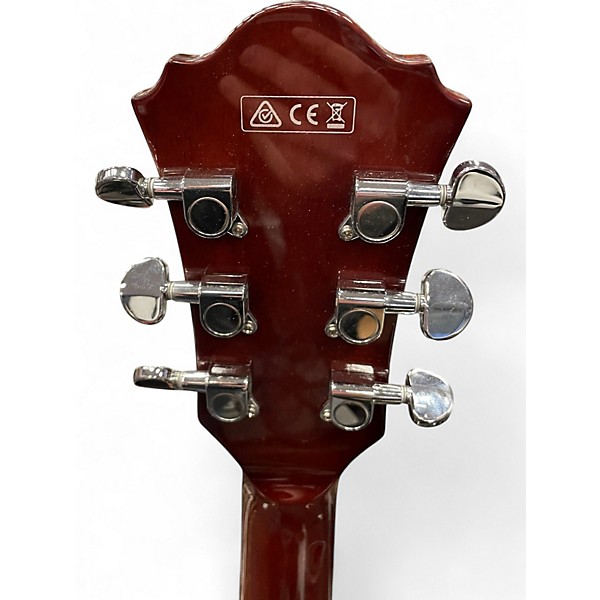 Used Ibanez AS73 Artcore Ocean Blue Burst Hollow Body Electric Guitar