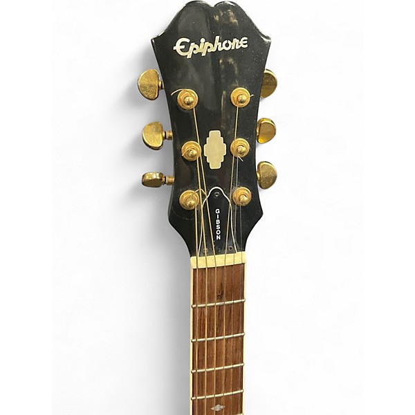 Used Epiphone AJ18S Black Acoustic Guitar