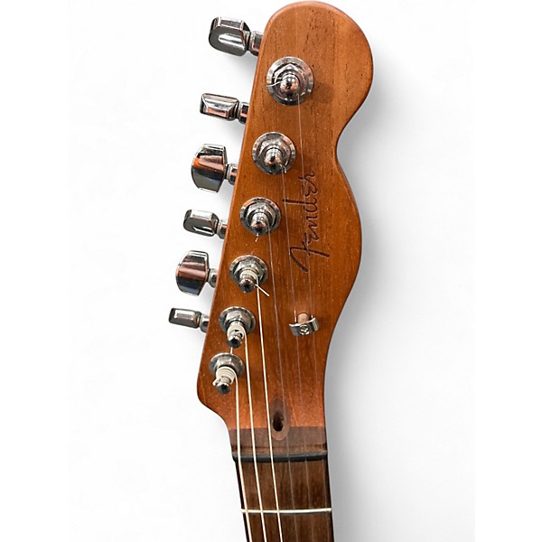 Used Fender Acoustasonic Player Telecaster Sunburst Acoustic Electric Guitar