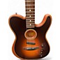 Used Fender Acoustasonic Player Telecaster Sunburst Acoustic Electric Guitar