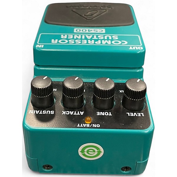Used Behringer CS400 Compressor Sustainer Effect Pedal