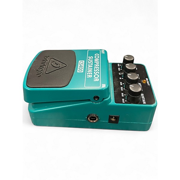 Used Behringer CS400 Compressor Sustainer Effect Pedal