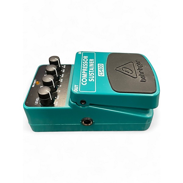 Used Behringer CS400 Compressor Sustainer Effect Pedal