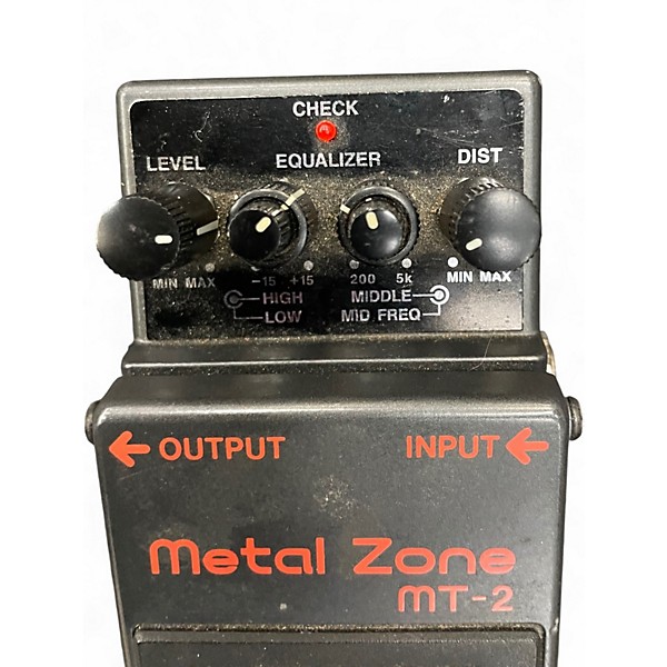 Used Boss MT2 Effect Pedal