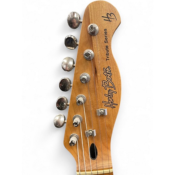 Used Harley Benton SIG SERIES TELECASTER ORANGE Solid Body Electric Guitar