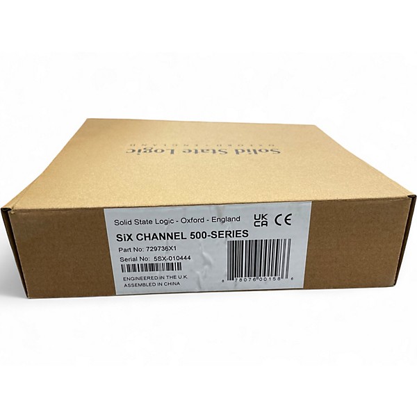 Used Solid State Logic SSL SiX Channel 500 Series Rack Equipment