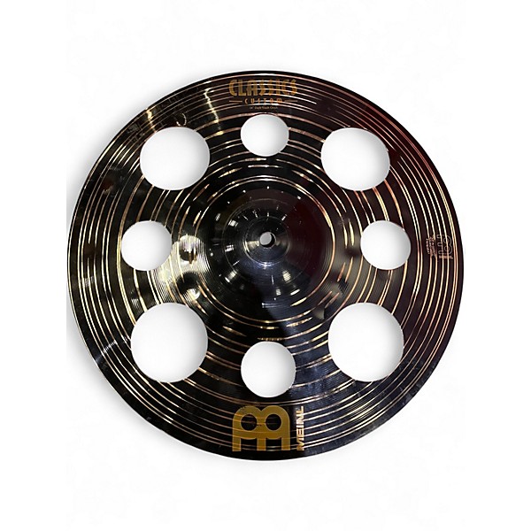 Used MEINL 14in CLASSIC CUSTOM DARK TRASH CRASH Cymbal