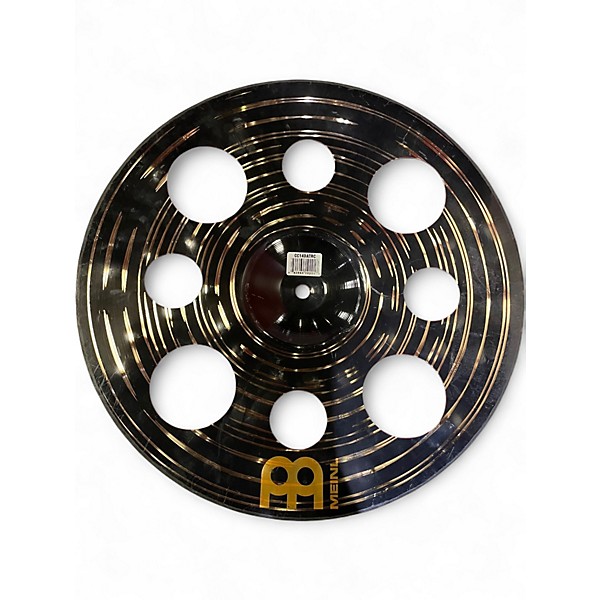 Used MEINL 14in CLASSIC CUSTOM DARK TRASH CRASH Cymbal