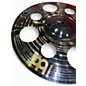 Used MEINL 14in CLASSIC CUSTOM DARK TRASH CRASH Cymbal