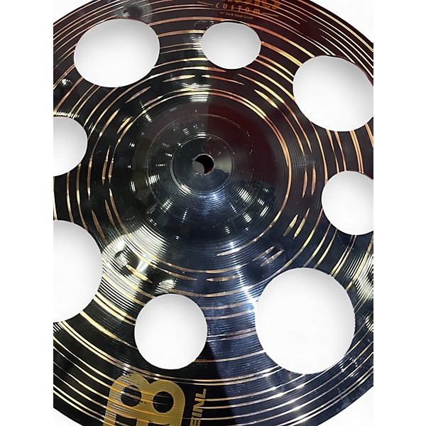 Used MEINL 14in CLASSIC CUSTOM DARK TRASH CRASH Cymbal