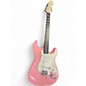 Used Squier Bullet Stratocaster Pink Solid Body Electric Guitar thumbnail