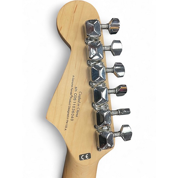 Used Squier Bullet Stratocaster Pink Solid Body Electric Guitar