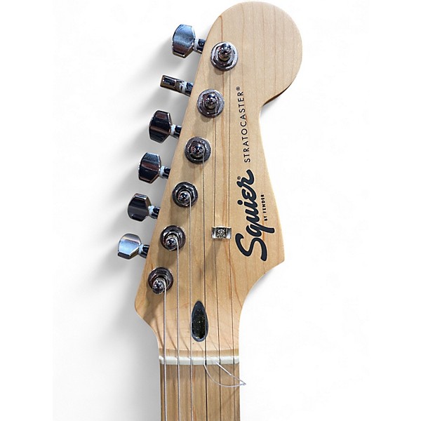 Used Squier STRATOCASTER BLUE Solid Body Electric Guitar