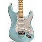 Used Squier STRATOCASTER BLUE Solid Body Electric Guitar