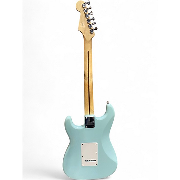 Used Squier STRATOCASTER BLUE Solid Body Electric Guitar