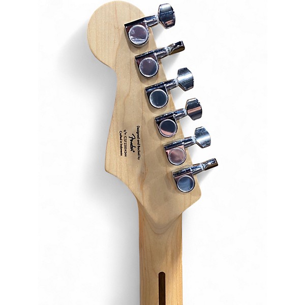 Used Squier STRATOCASTER BLUE Solid Body Electric Guitar