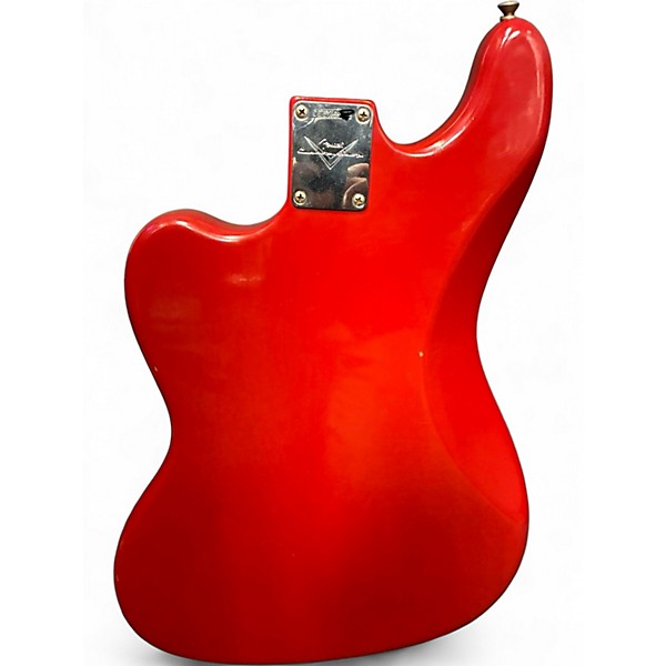 Used 2015 Fender BASS VI NAMM SPCL JOURNEYMAN DAKOTA RED W/CASE Electric Bass Guitar