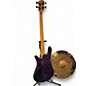 Used Spector NS-2J Purple Quilt Electric Bass Guitar