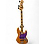 Used Squier jazz bass Butterscotch Electric Bass Guitar thumbnail