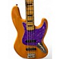 Used Squier jazz bass Butterscotch Electric Bass Guitar