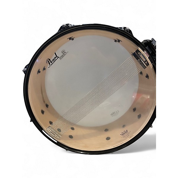 Used Pearl 14in Limited Edition Snare Black Drum