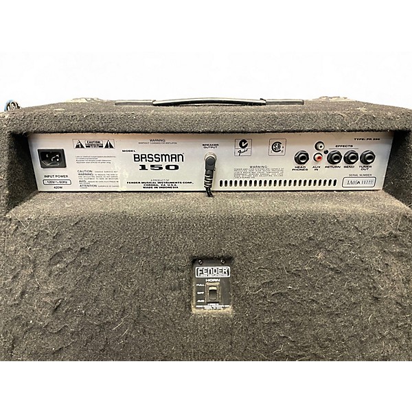 Used Fender Bassman 150 Bass Combo Amp