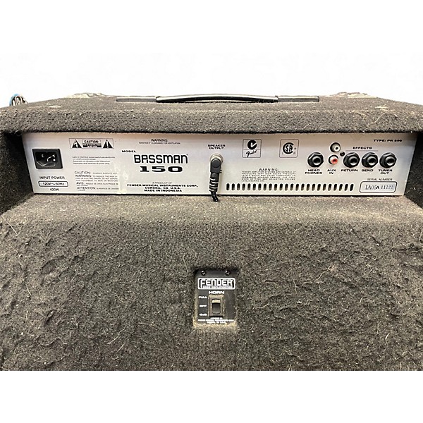 Used Fender Bassman 150 Bass Combo Amp