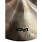 Used Stagg 16in medium crash Cymbal