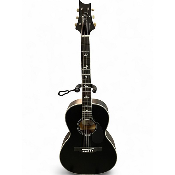 Used PRS SE P20 Black Acoustic Electric Guitar