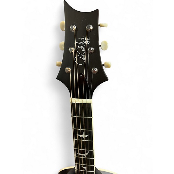 Used PRS SE P20 Black Acoustic Electric Guitar