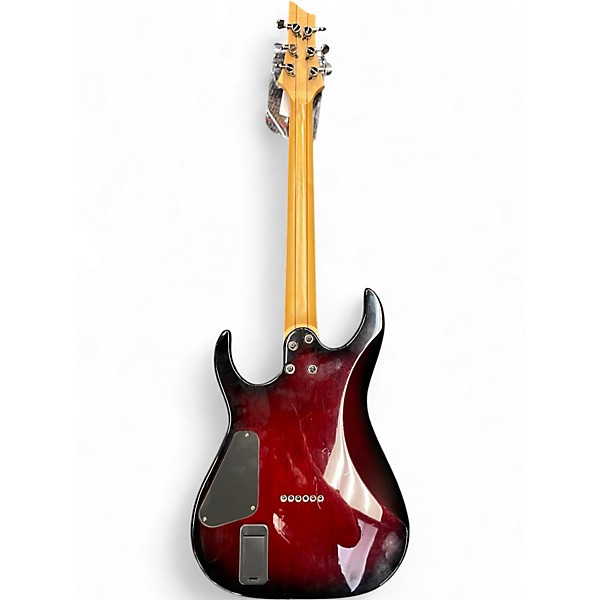 Used Schecter Guitar Research Banshee Crimson Red Burst Solid Body Electric Guitar