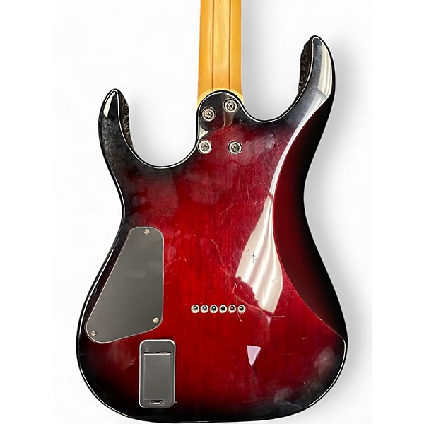 Used Schecter Guitar Research Banshee Crimson Red Burst Solid Body Electric Guitar