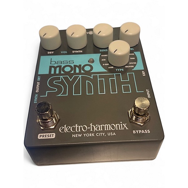 Used Electro-Harmonix Bass Mono Synth Bass Bass Effect Pedal